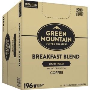 Green Mountain Coffee Roasters Breakfast Blend Decaf Coffee K-Cup