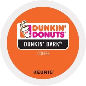 Dunkin  Donuts Dark Coffee K-Cup
