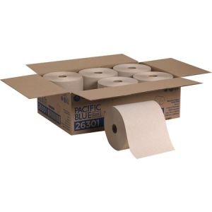 Wholesale Pacific Blue Paper Towels: Discounts on Pacific Blue Basic Recycled Hardwound Paper Towel Roll by GP PRO GPC26301