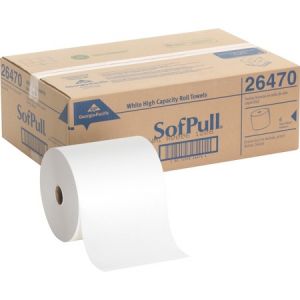 Wholesale SofPull Paper Towel: Discounts on SofPull Hardwound White Roll Paper Towels GPC26470