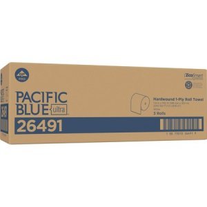 Pacific Blue Ultra 8 High-Capacity Recycled Paper Towel Roll by GP PRO