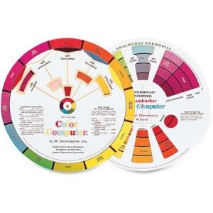Wholesale Color Wheels: Discounts on Grumbacher Dual-sided Color wheel GRUB420