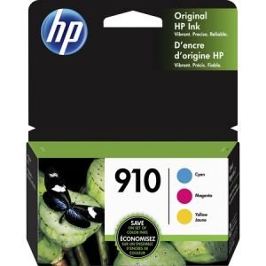 HP 910 Ink Cartridge - Cyan, Magenta, Yellow