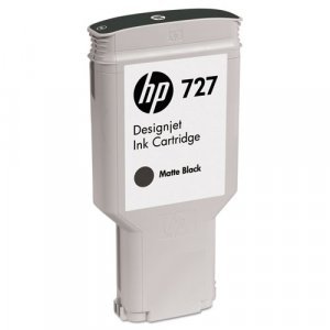 HP 727, (C1Q12A) Matte Black Original Ink Cartridge