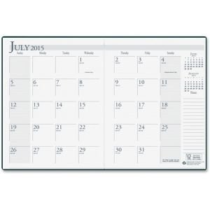 Wholesale Academic Planners: Discounts on House of Doolittle Leatherette Academic Monthly Planner HOD26104