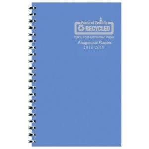 Wholesale Academic Planners: Discounts on House of Doolittle Wirebound Leatherette Weekly Planner HOD274RTG08
