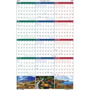 Laminated Wall Planners