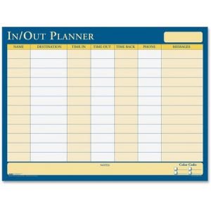Wholesale Plan-A-Boards: Discounts on House of Doolittle In/Out Laminated Planner HOD650