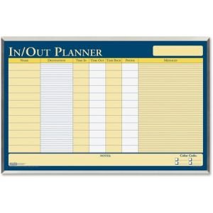 Wholesale Plan-A-Boards: Discounts on House of Doolittle Aluminum Frame In/Out Laminated Planner HOD6660