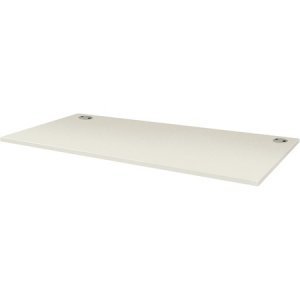 HON Rectangle Worksurface 60" x 30" - 30" x 60"Work Surface - Square Edge - Material: Particleboard - Finish: White Work Surface