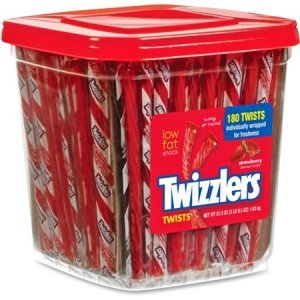 Twizzlers Hershey Co. Strawberry Twists Snack