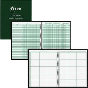 Ward 9-Week Record/6 Period Lesson Plan Book