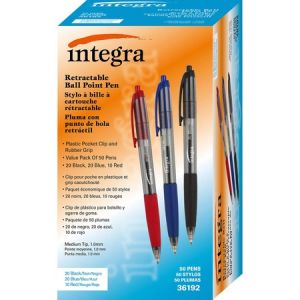 Wholesale Pens: Discounts on Integra 1.0mm Retractable Ballpoint Pen ITA36192