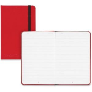 Black n  Red Hard Cover Business Notebook