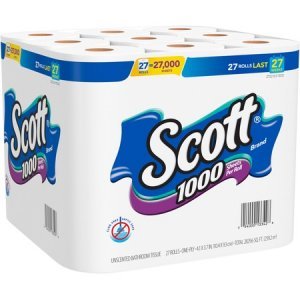 Scott 1000-sheet Roll Bath Tissue