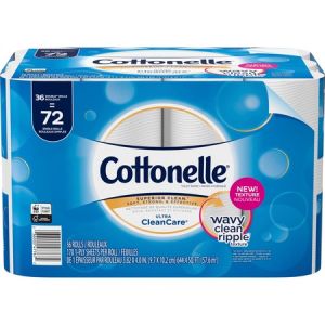 Cottonelle Ultra CleanCare Toilet Paper - Double Rolls