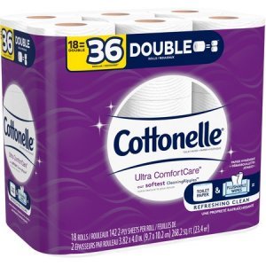 Cottonelle Ultra ComfortCare Toilet Paper - Double Rolls