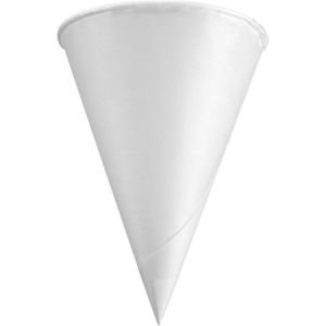 Wholesale GenuinePlastic Cups: Discounts on Konie Rolled Rim Paper Cone Cups KCI40KR