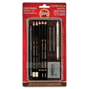 Wholesale Koh I Noor Pencils: Discounts on Koh-I-Noor Gioconda 10pc Artist Set KOH8893BC