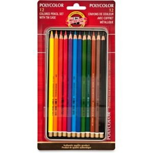 Wholesale Koh I Noor Colored Pencils: Discounts on Koh-I-Noor Polycolor Colored Pencils Set KOHFA381612BC