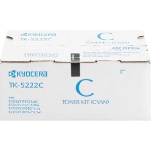 Kyocera TK-5222C Toner Cartridge - Cyan