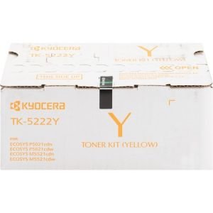 Kyocera TK-5222Y Toner Cartridge - Yellow