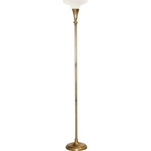 Wholesale Lighting & Lighting Accessories: Discounts on Ledu Torchiere Antique Brass Floor Lamp LEDL9003