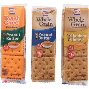 Wholesale Snacks & Cookies: Discounts on Lance Cracker Sandwiches Variety Pack LNE40626