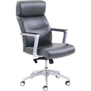 Wholesale Chairs & Seating: Discounts on La-Z-Boy High-back Leather Chair LZB49317GRY