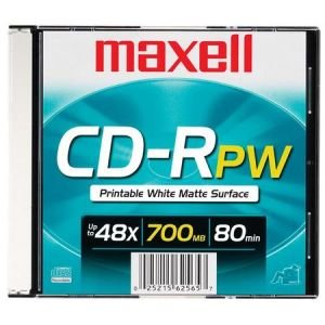 Maxell CD Recordable Media - CD-R - 48x - 700 MB - 1 Pack