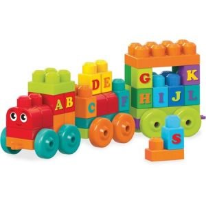 Mega Bloks ABC Learning Train Play Set