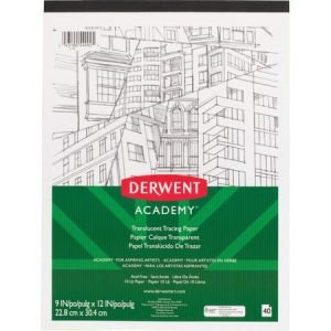 Wholesale Tracing Paper: Discounts on Mead Derwent Academy Translucent Paper Pad MEA54992