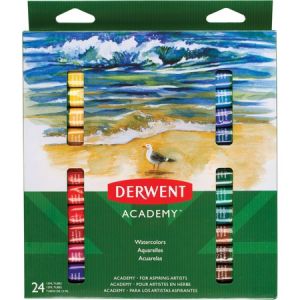 Wholesale Art & Crafts: Discounts on Mead Derwent Academy 24 Watercolor Paint Tubes MEA98222