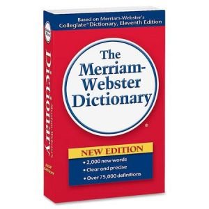 Merriam-Webster Paperback Dictionary 11th Edition Dictionary Printed Book - English