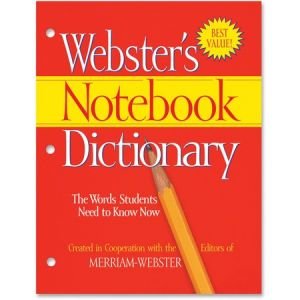 Merriam-Webster Notebook Dictionary Dictionary Printed Book - English