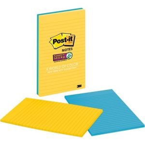 Post-it New York Colors Super Sticky Notes