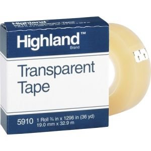 Wholesale Invisible Tape: Discounts on Highland Transparent Light-duty Tape MMM5910341296