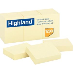 Highland Self-Sticking Note Pads