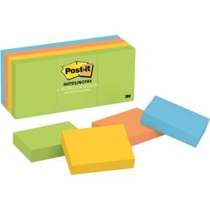 Post-it Notes, 1.5" x 2" Jaipur Collection