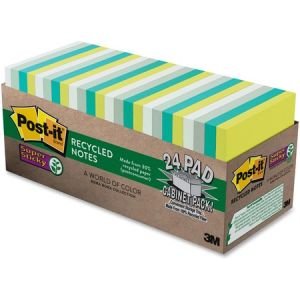 Post-it Super Sticky Bora Bora Notes Cabinet Pk