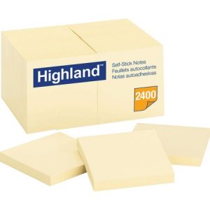 Wholesale Adhesive Notes: Discounts on Highland Self-Sticking Note Pads MMM654924PK