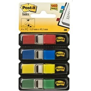 Post-it Assorted Color Small Flags Value Pack