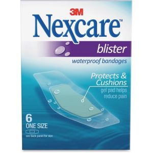 Nexcare Blister Waterproof Bandages, One Size