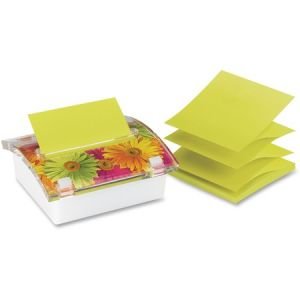 Post-it 3D Designer Note Pad with Dispensor