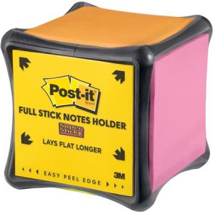 Post-it Super Sticky Full Adhesive Notes Cube