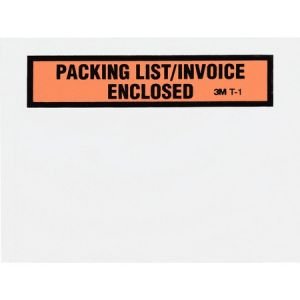3M Packing List/Invoice Enclosed Envelopes