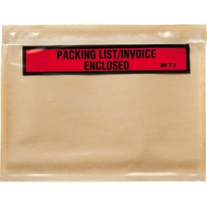 Wholesale Packing List/Invc. Envelopes: Discounts on 3M Packing List/Invc. Enclosed Top Print Envelopes MMMT3