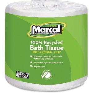 Wholesale Marcal Bathroom Tissue: Discounts on Marcal 100% Recycled, Soft & Absorbent Bathroom Tissue MRC6079