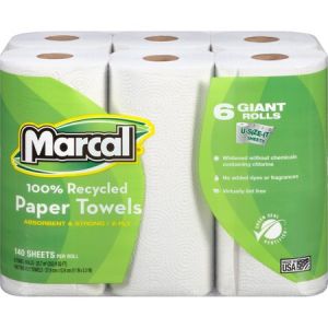 Wholesale Marcal Paper Towels: Discounts on Marcal 100% Recycled, Giant Roll Paper Towels MRC6181CT