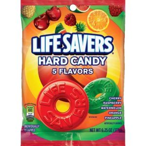Wholesale Candy/Chocolate & Gums: Discounts on Wrigley LifeSavers 5 Flavors Hard Candies MRS08501